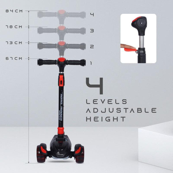 R For Rabbit Scooter Road Runner Racer Pure Black