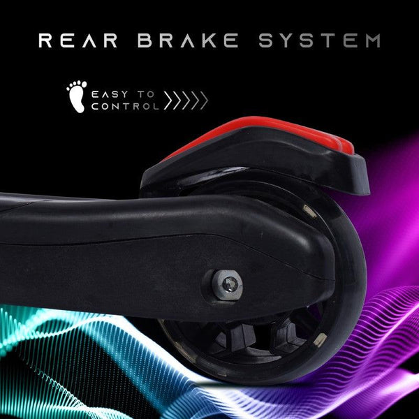 R For Rabbit Scooter Road Runner Racer Pure Black
