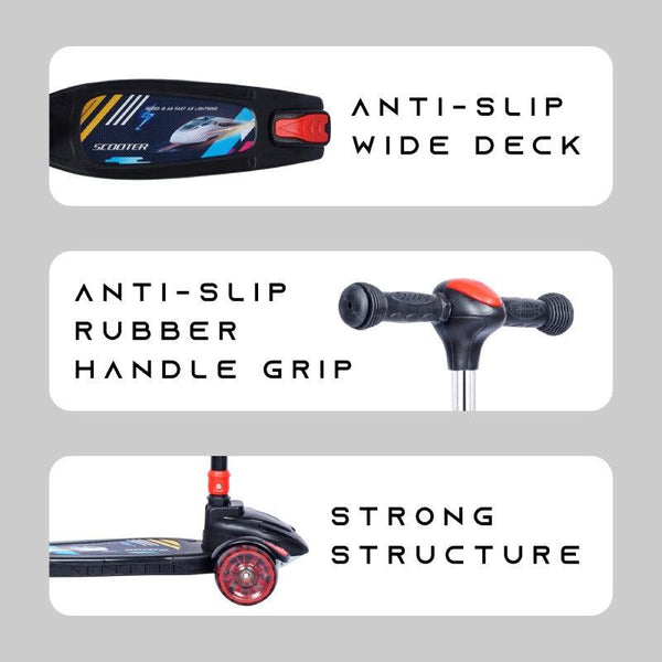R For Rabbit Scooter Road Runner Racer Pure Black