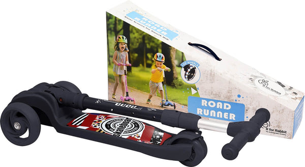 R For Rabbit Scooter Road Runner Black