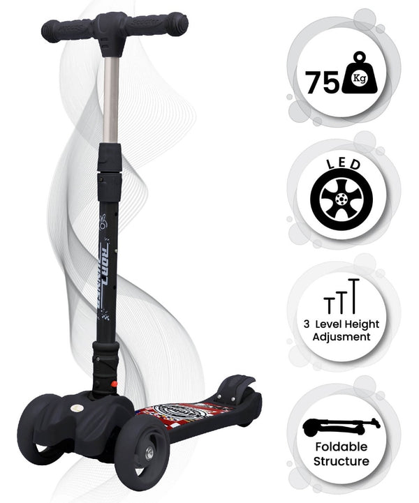 R For Rabbit Scooter Road Runner Black