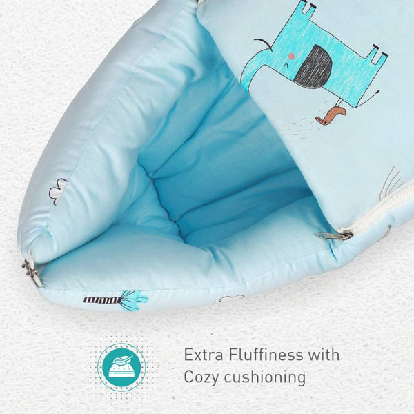 R For Rabbit Bedding Snuggy Bedding Sky Blue