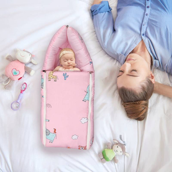 R For Rabbit Bedding Snuggy Bedding Blush Pink