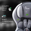 R For Rabbit Car Seat Jack N Jill Black Grey