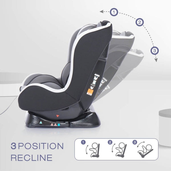 R For Rabbit Car Seat Jack N Jill Black Grey