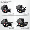R For Rabbit Car Seat Picaboo Grey