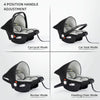 R For Rabbit Car Seat Picaboo Black Grey