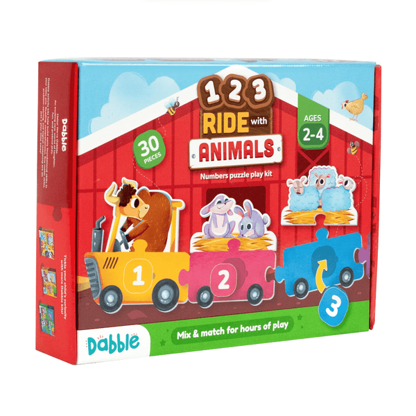 Dabble 123 Ride With Animals