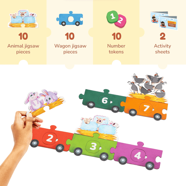 Dabble 123 Ride With Animals