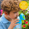 B Box Tritan Straw Drink Bottle 450Ml - Lemon Sherbet Yellow Grey