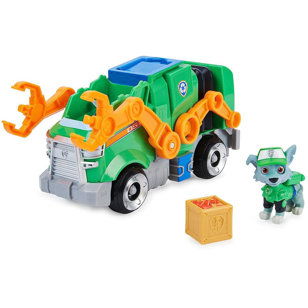 Paw Patrol RockyS Deluxe Movie Transforming Toy Car