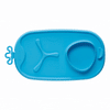 b.box Roll + Go Silicone Mealtime Mat with Spoon β Blush