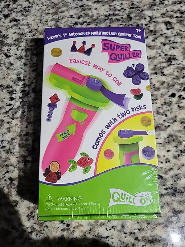 QUILL ON Super Quiller Multifunction Automated Quilling Tool ImagiMake Craft