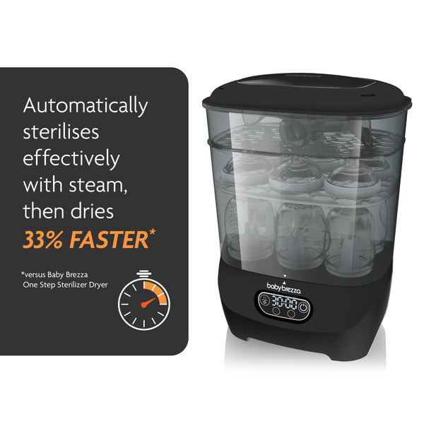 Baby Brezza Steriliser Dryer Advanced Black