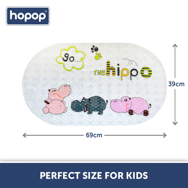 Hopop Non Slip Bath Mat - HIPPO