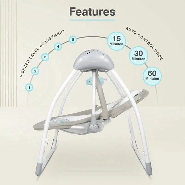 R For Rabbit Swing Snicker Blue