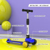 EMotorad Formula Fun Speed Glide Ride on Scooter - Blue