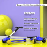 Formula Fun by EMotorad Speed Glide Kick Scooter 3Y+ Blue
