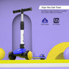 EMotorad Formula Fun Speed Glide Ride on Scooter - Blue