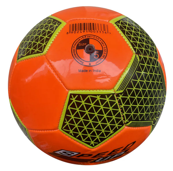 Speed Up Kick Mania Football Size 5 Orange