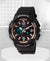 Spiky Eva6 Analog & Digital Sporty Watch - Black