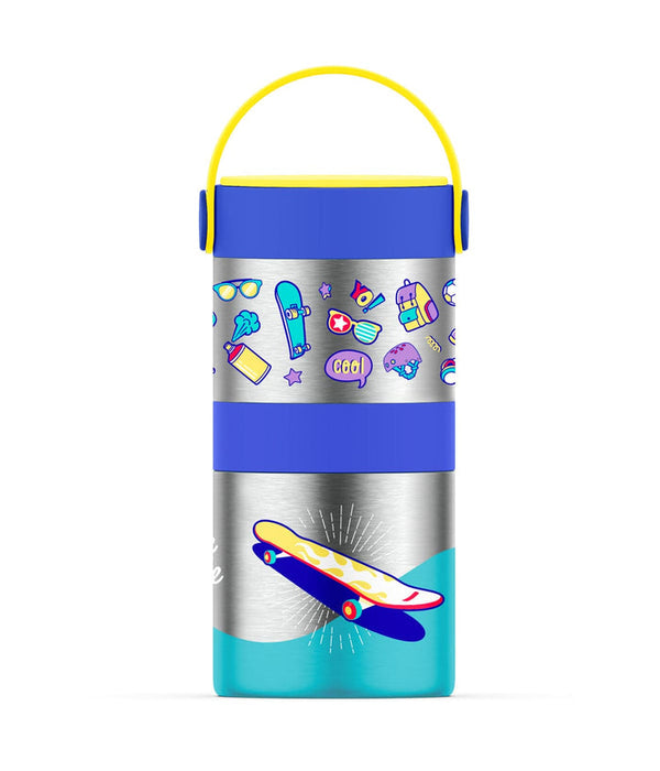 Rabitat Mealmate Max Insulated Lunch Flask With Add On Steel Container - Spunky