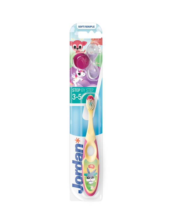 Jordan Step 3-5 years baby toothbrush Asorted