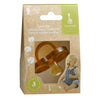 Natural rubber pacifier 6-18 M
