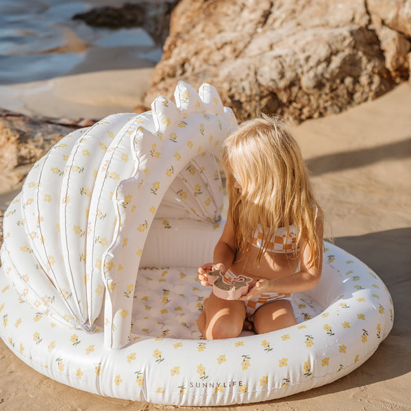 SUNNYLiFE Kiddy Pool Mima The Fairy - White Floral