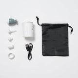 SUNNYLIFE Portable Mini Electric Air Pump - White