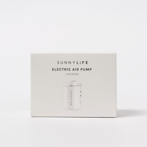 SUNNYLIFE Portable Mini Electric Air Pump - White