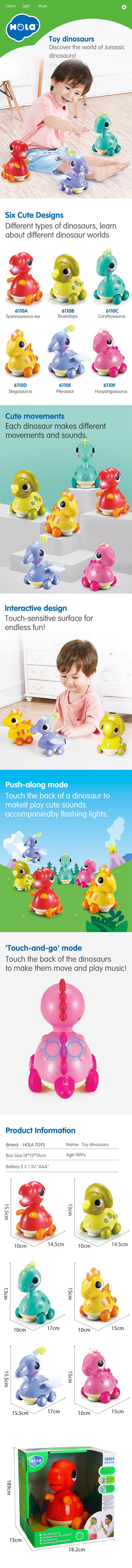 Hola Toy Dinosaurs