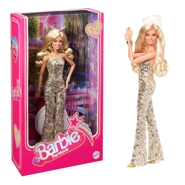 Barbie Gold Disco Jumpsuit Doll