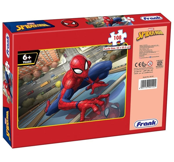 Frank Marvel's Spider-Man, 108 Pieces Puzzle, 6Y+
