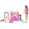 Barbie Skipper Babysitters Bounce House Playset With Dolls & Accessories