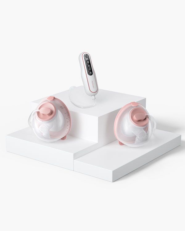 Momcozy - V2 Pro Wearable Breast Pump Red