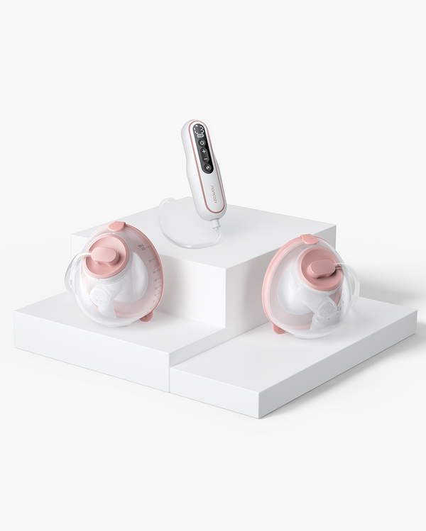 Momcozy V2 Pro Hospital-Grade Wearable Breast Pump - Red