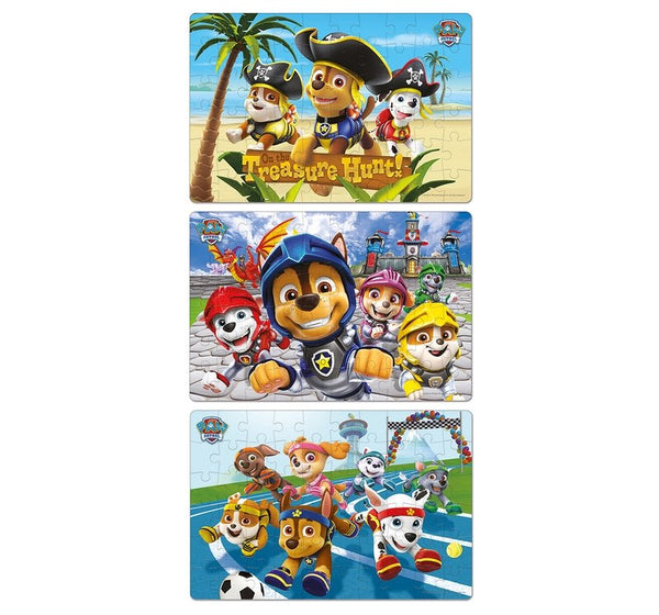 Frank Paw Patrol Puzzle 3 Puzzles In 15Y+60Pcs