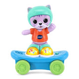 VTech Skate-Along Kitty Interactive Musical Skateboarding Toy 12–36M