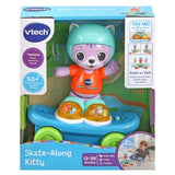 VTech Skate-Along Kitty Interactive Musical Skateboarding Toy 12–36M