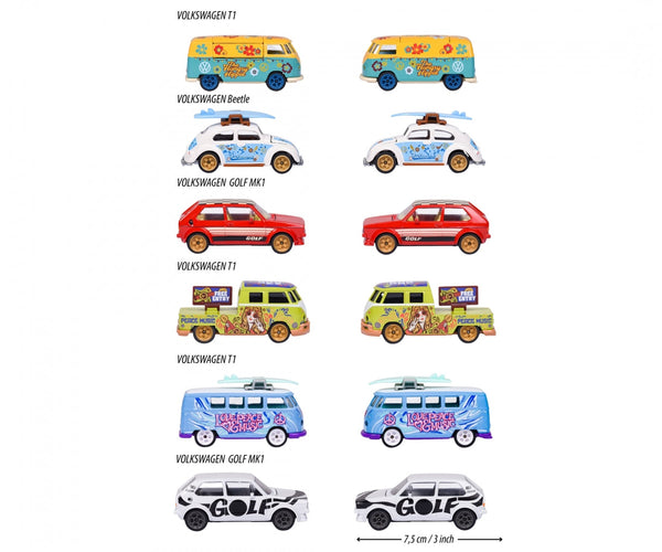 Majorette Volkswagen The Originals Deluxe Series- Assorted