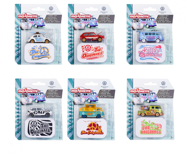 Majorette Volkswagen The Originals Deluxe Series- Assorted