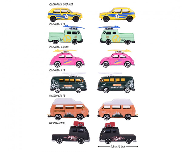 Majorette Volkswagen The Originals Premium Car - (Contains Only 1 Assorted Car)