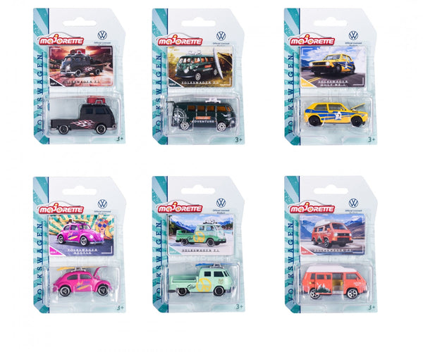 Majorette Volkswagen The Originals Premium Car - (Contains Only 1 Assorted Car)