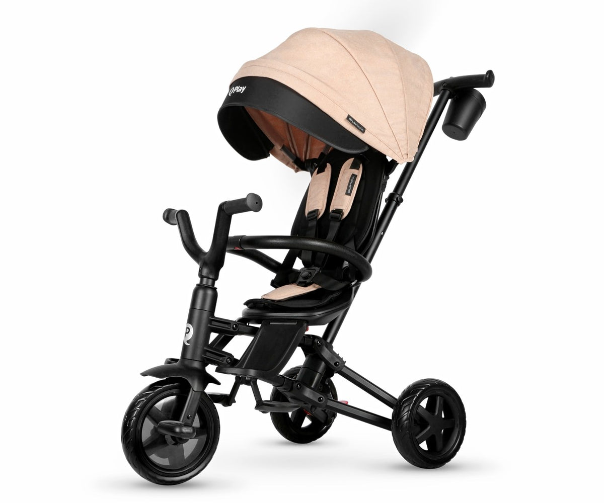 Qplay Nova Niello Foldable Trike 10 to 72 Months Khaki