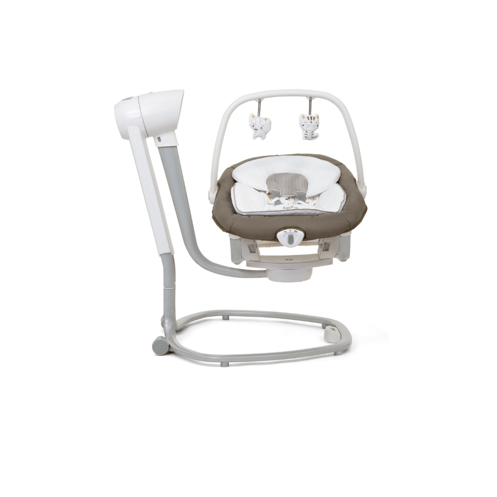 Joie Serina™ 2in1 Infant Swing & Portable Rocker – Walnut