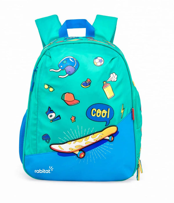 Rabitat Smash Big Kid School Bags, 4-8Yrs 14 Inches School Bag - Spunky