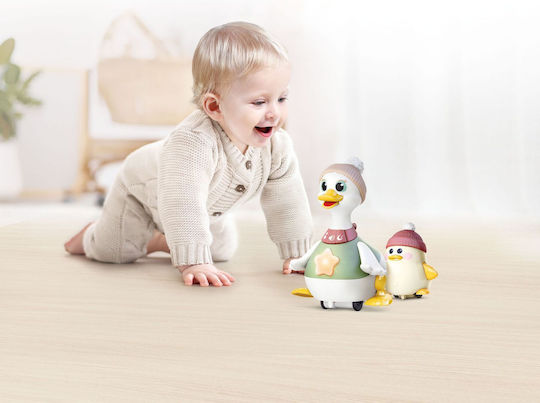 Hola Toys Baby Toy Duck Family Walk with Sounds for 6-36 Months