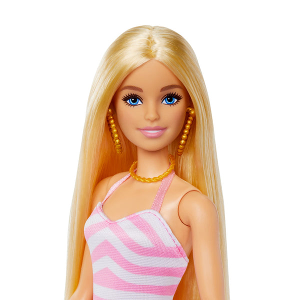 Barbie With Swimsuit And Beach Doll