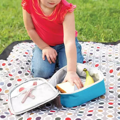 Skip Hop Zoo Lunchie Insulated Kids Lunch Bag, Dog